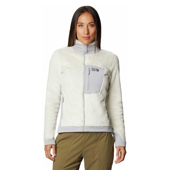 Mountain Hardware Monkey Women’s Gray Polartec Zip Up Fleece Medium - Picture 1 of 10
